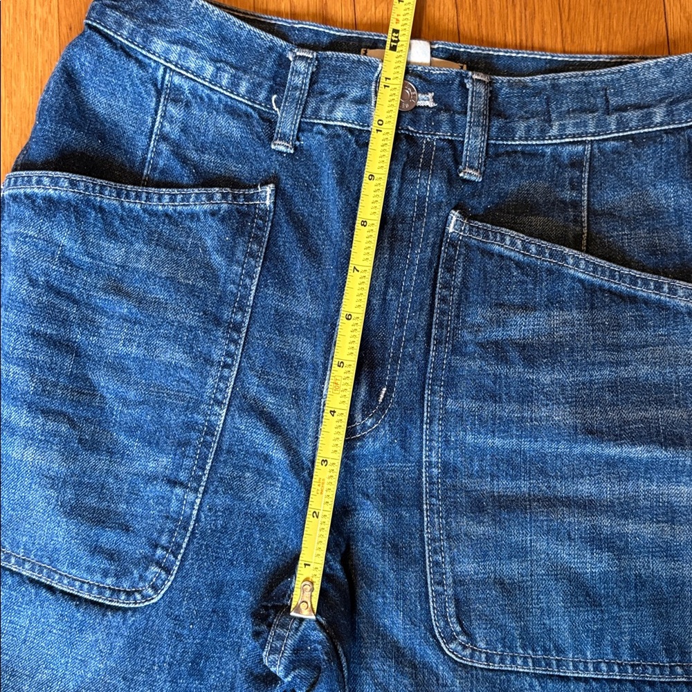 Madewell Perfect Vintage Wide-Leg Selvedge Jean Graythorn Wash: Pocket Edition - Picture 7 of 13